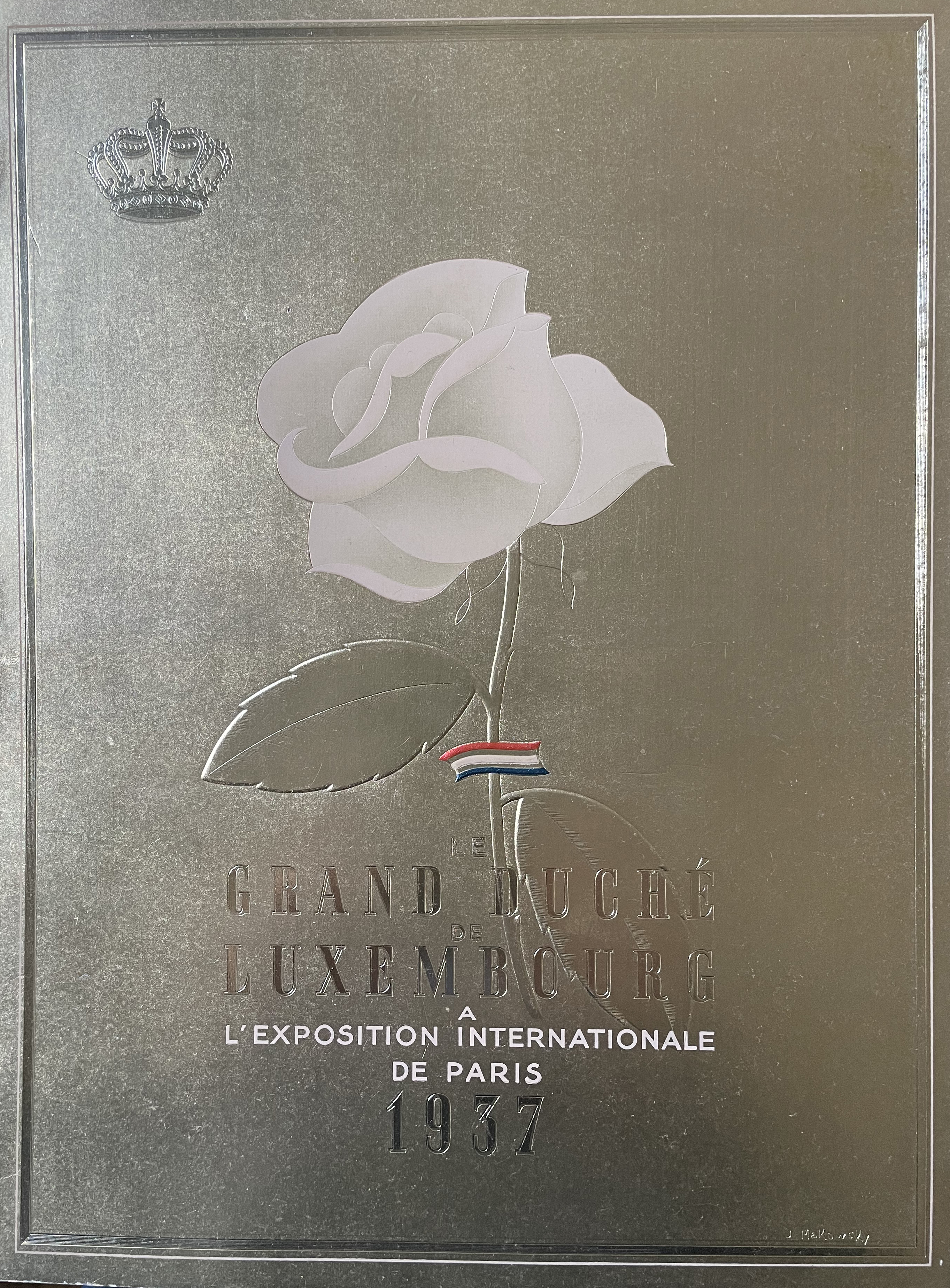 Livre d'or de l'Exposition Internationale de 1937 - Le pavillon du Grand Duché du Luxembourg